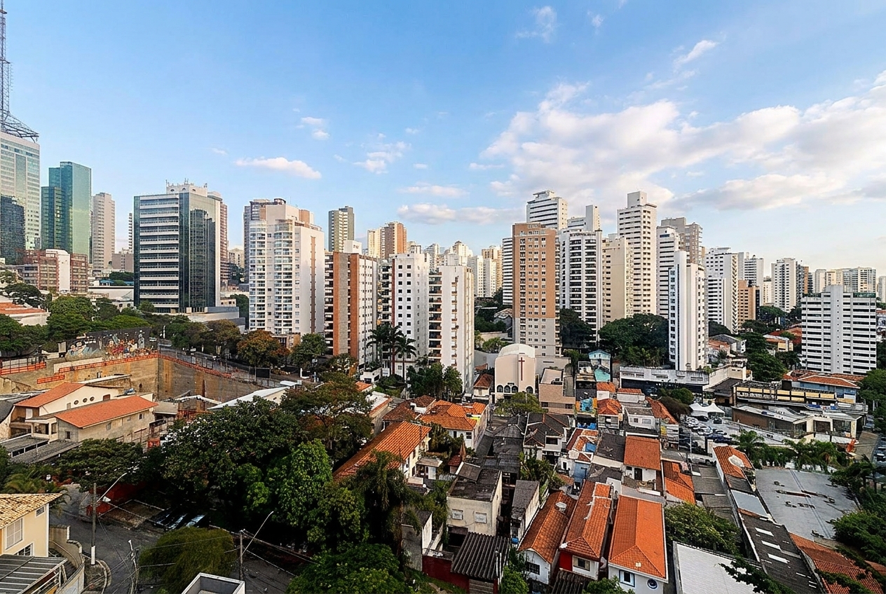 Vista da suíte